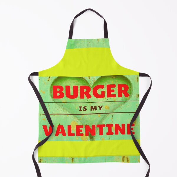 Item preview, Burger is my Valentine designed and sold by Samvy.