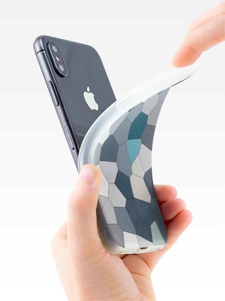 Thumbnail 4 of 5, iPhone Case, Fancy Colorful Pattern designed and sold by MagicSpread.