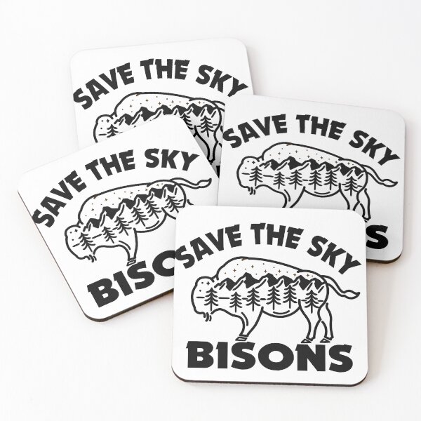 Item preview, SAVE THE SKY BISONS designed and sold by supercoool.
