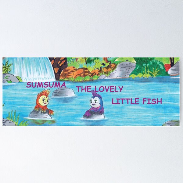 Item preview,  T-shirt sumsuma the little lovely fish designed and sold by Chelha.