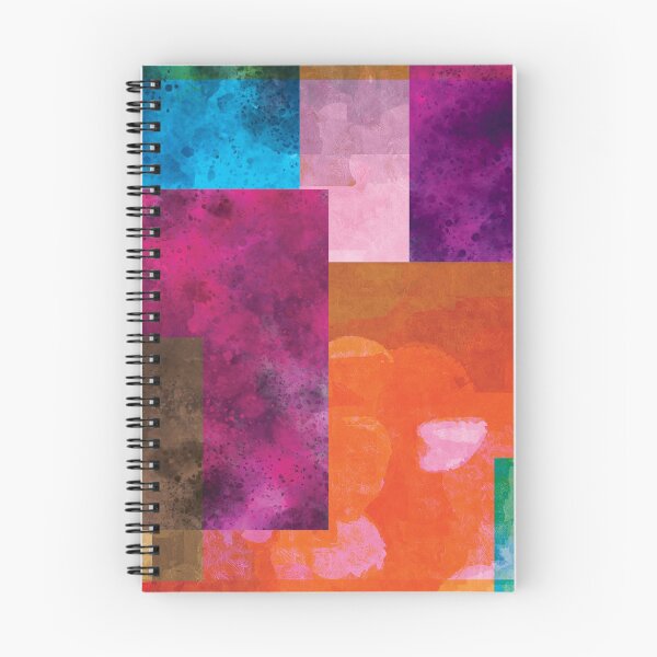 Item preview, Multicolored Abstract Cubism Pattern designed and sold by LJWDesigns.