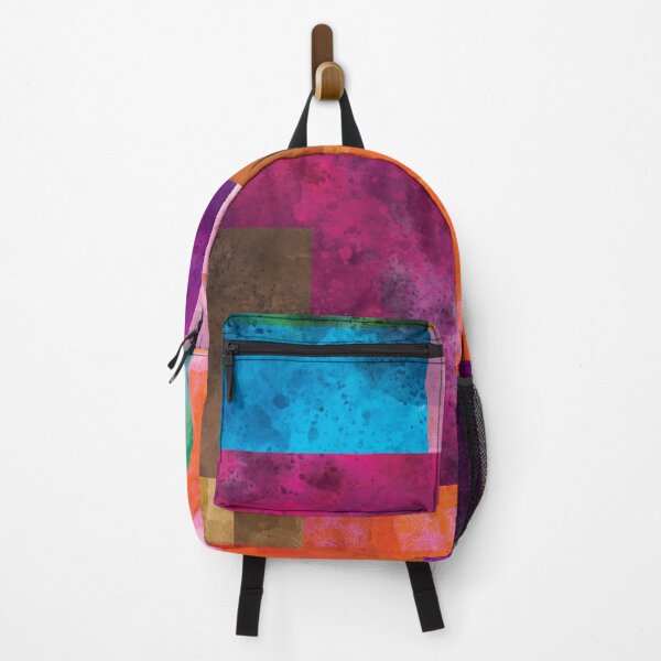 Item preview, Multicolored Abstract Cubism Pattern designed and sold by LJWDesigns.