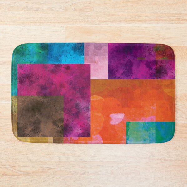 Item preview, Multicolored Abstract Cubism Pattern designed and sold by LJWDesigns.