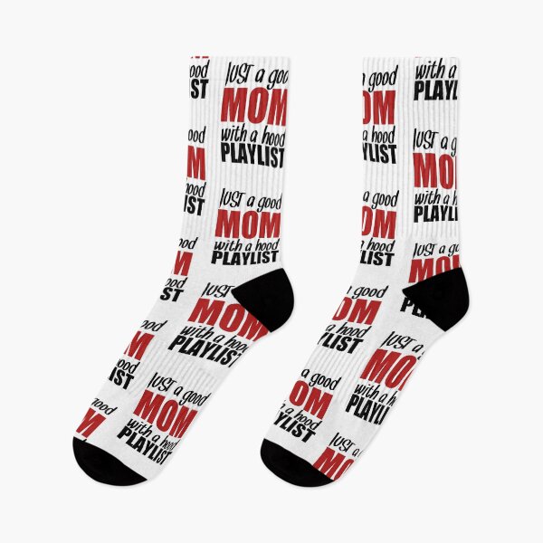 Item preview, Just A Good Mom With A Hood Playlist Happy Mothers Day Shirt For Mom designed and sold by medbouk1.