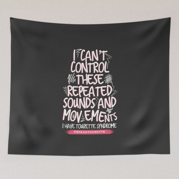 Item preview, I Can’t Control These Repeated Sounds And Movements. I Have Tourette Syndrome. Tourette’s Awareness  designed and sold by MJDezigns.