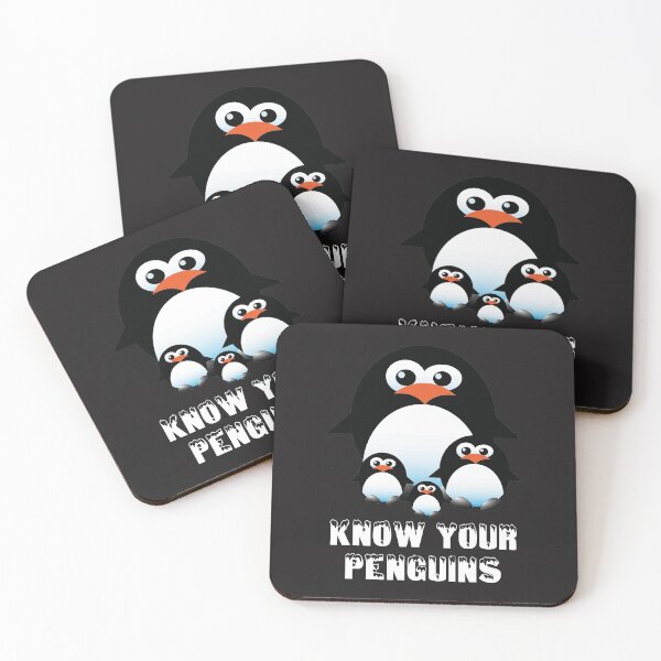 Item preview, Know Your Penguins designed and sold by Ristinga.