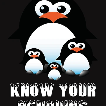 Artwork thumbnail, Know Your Penguins by Ristinga