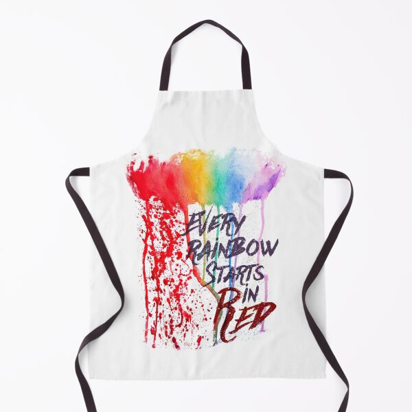 Item preview, Every Rainbow Starts In Red designed and sold by Tolee Mi Illustrations.