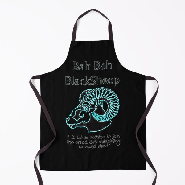 Item preview, Bah Bah BlackSheep Black designed and sold by cataleabianco.
