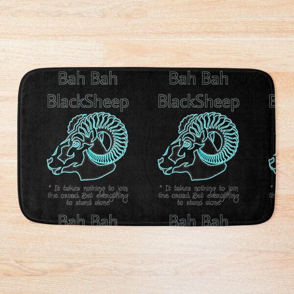 Item preview, Bah Bah BlackSheep Black designed and sold by cataleabianco.