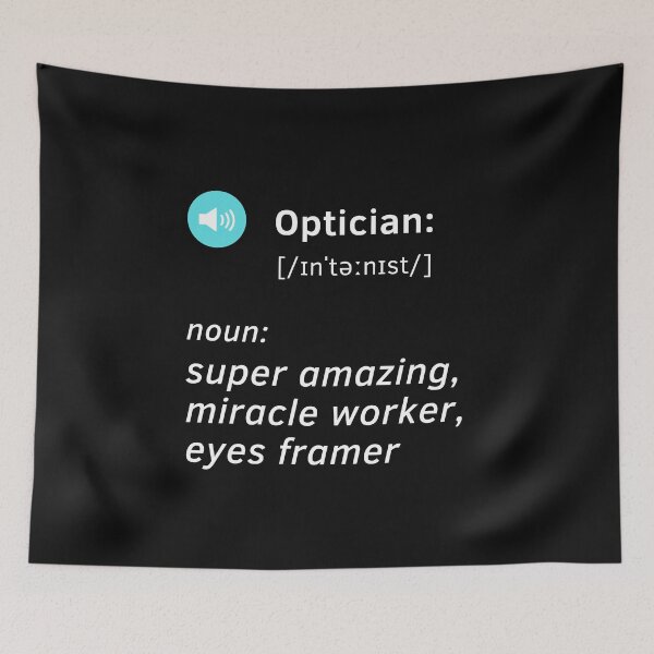 Item preview, Optician definition | nice idea gft designed and sold by chi vana.