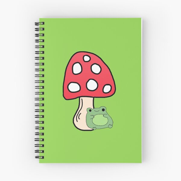 Item preview, Mushroom and Frog Sticker designed and sold by Cosmic Detour .