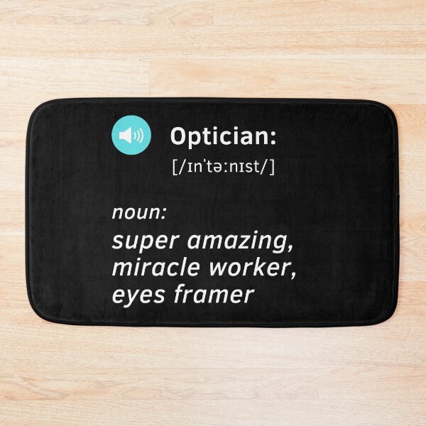Item preview, Optician definition | nice idea gft designed and sold by chi vana.