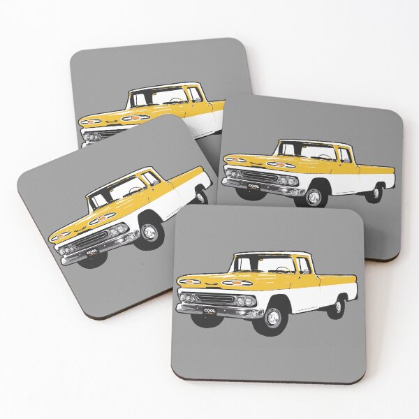 Item preview, 1961 White Yellow C Truck designed and sold by CoolRide.