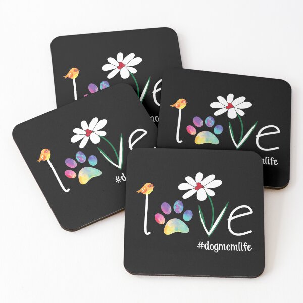 Item preview, Womens LOVE Dog Mom Sunflower Shirt Gifts Mother Dog lovers.png designed and sold by margarettil63.