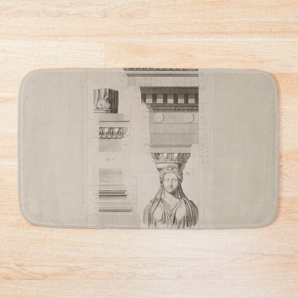 Item preview, The details of a Caryatid designed and sold by ClassicalGreece.