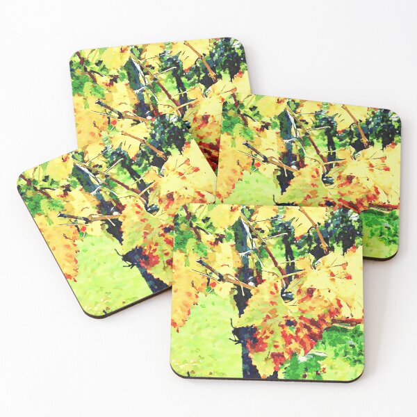 Item preview, Hortus Conclusus: red and yellow leaves designed and sold by Giuseppe Cocco.