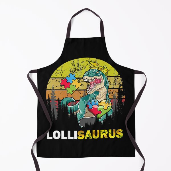 Item preview, Womens Lolli Saurus Auntsaurus Autism Awareness Dinosaur Sunflower designed and sold by margarettil63.