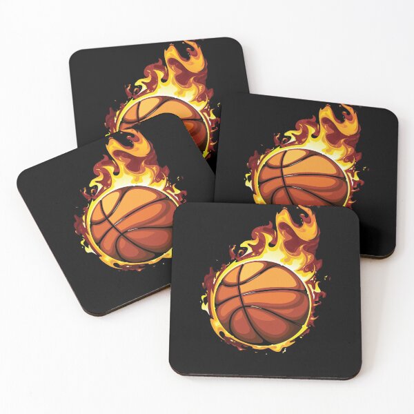 Item preview, fireball made me do it - fire basketball mask designed and sold by Long Exposure.