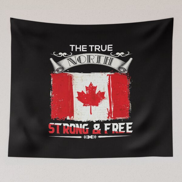 Item preview, THE TRUE NORTH STRONG & FREE COLLECTION designed and sold by JRM Tees & More Store.