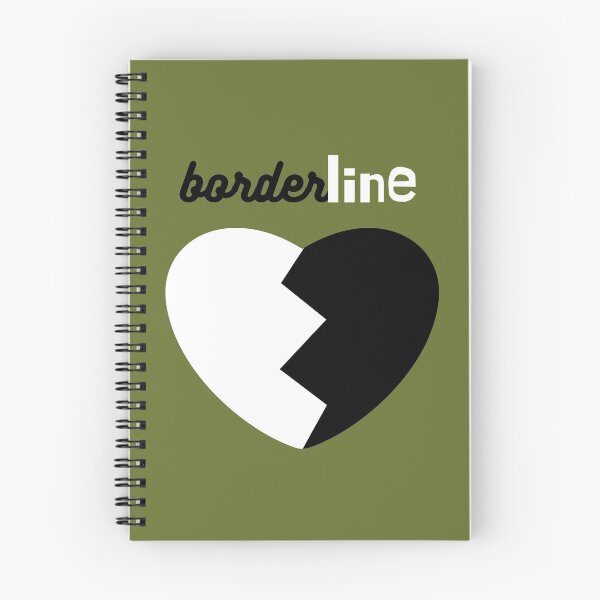 Item preview, Borderline Split Heart designed and sold by curledup-cat.