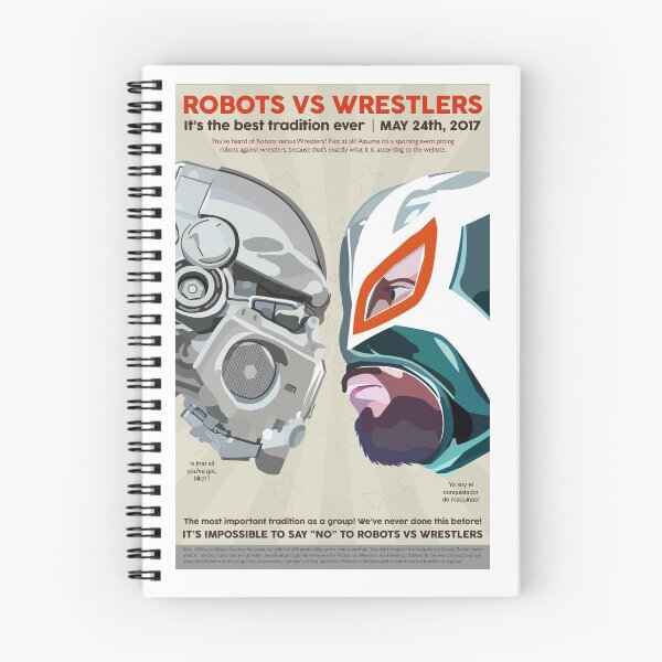 Artikelvorschau, Roboter gegen Wrestler entworfen und verkauft von katiepeterson.