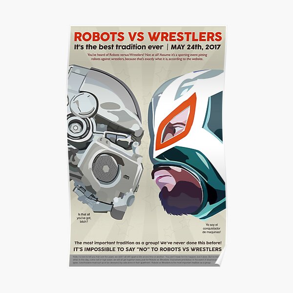 Robots vs. Wrestlers Poster