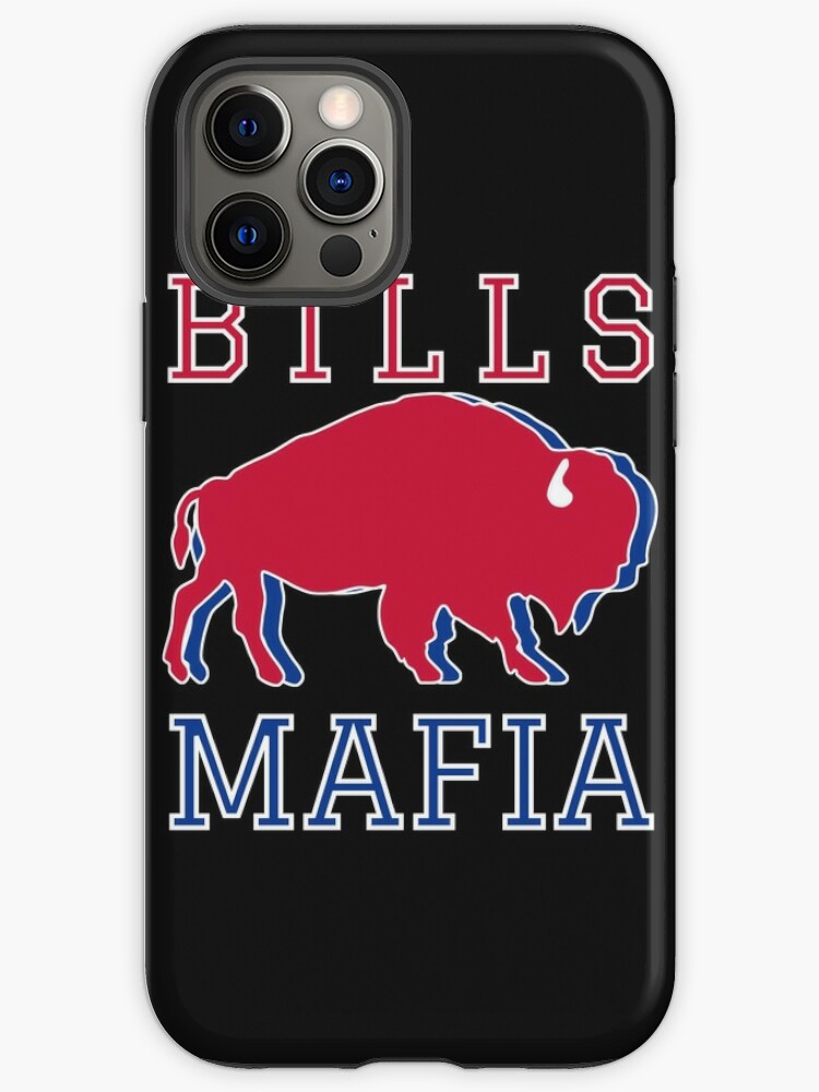 Bills Mafia iPhone Case Buffalo Bills Football Zubaz Graphic Phone Case