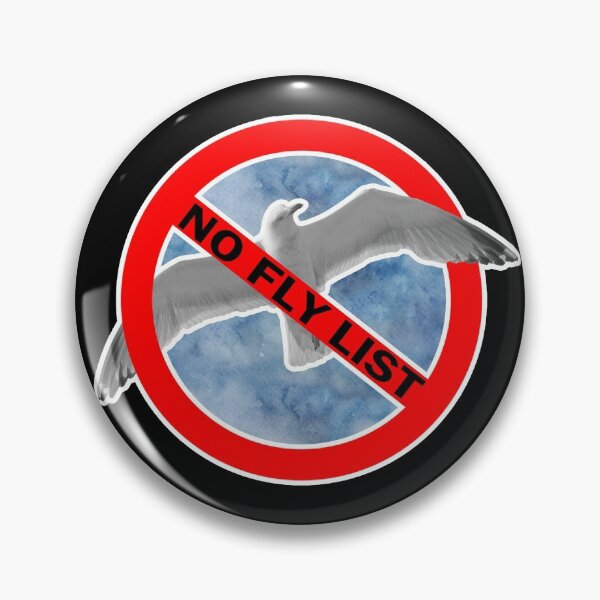 Item preview, no fly list, cant fly designed and sold by vidyaroul.