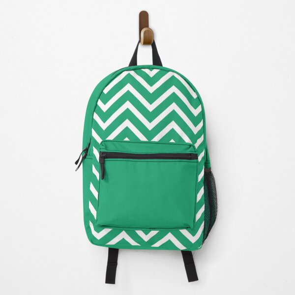 Artikelvorschau, Minimales geometrisches Design Zick-Zack-Mint-Modetrend 2021 Farbe entworfen und verkauft von Alexander Wingate.