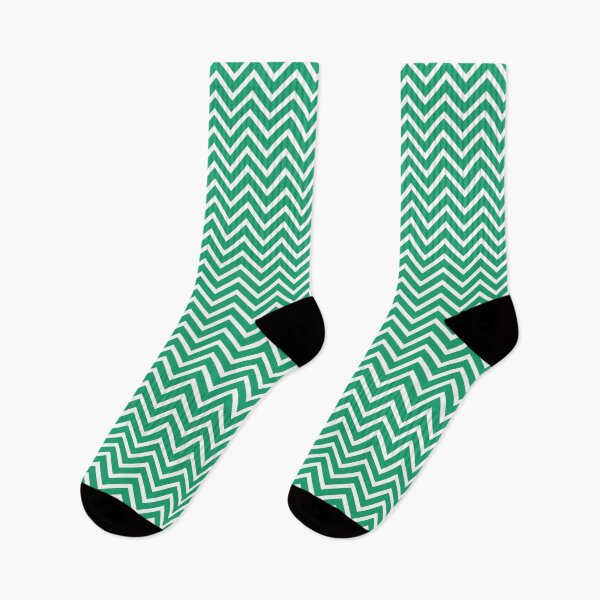 Artikelvorschau, Minimales geometrisches Design Zick-Zack-Mint-Modetrend 2021 Farbe entworfen und verkauft von Alexander Wingate.