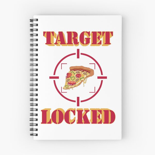Item preview, Target Locked Pizza designed and sold by NormanGrphxTees.