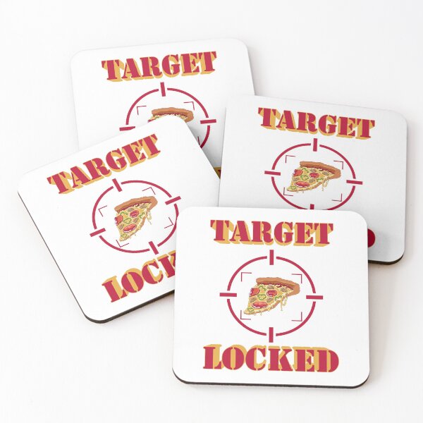 Item preview, Target Locked Pizza designed and sold by NormanGrphxTees.
