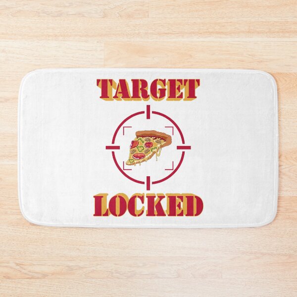 Item preview, Target Locked Pizza designed and sold by NormanGrphxTees.