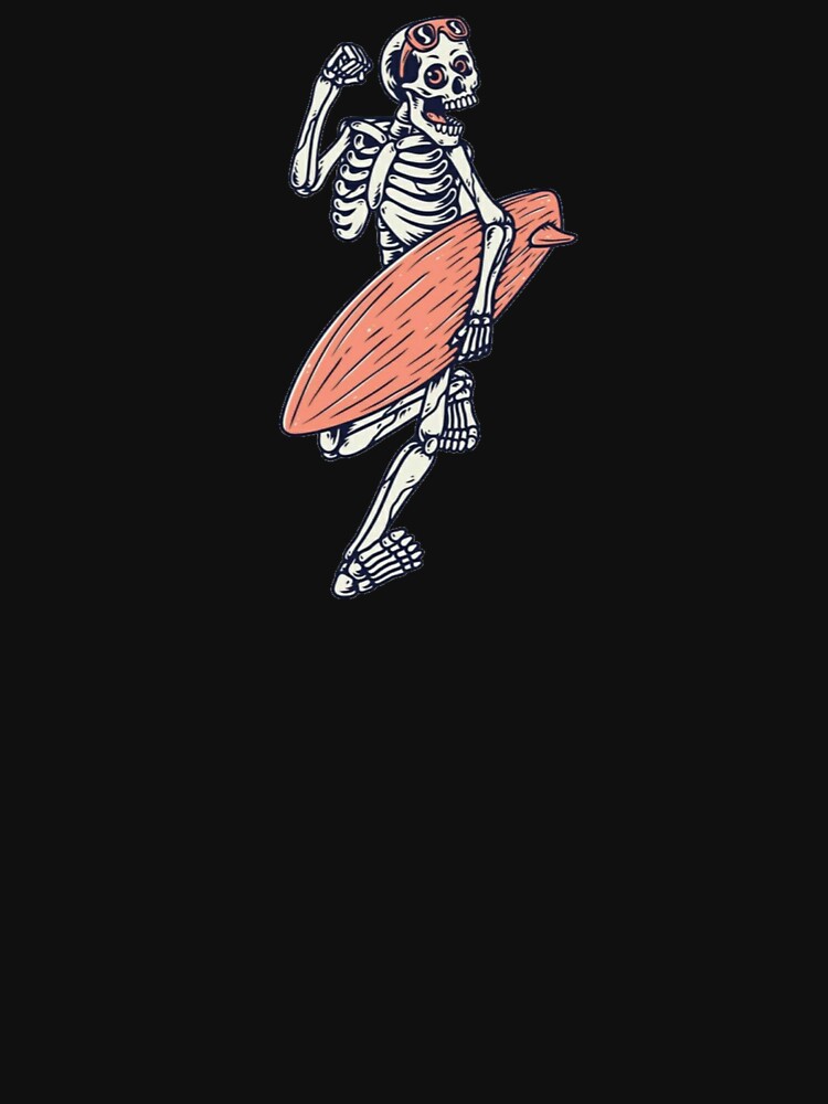 Grateful Dead Surfing Skeleton t-shirt - epiclothes