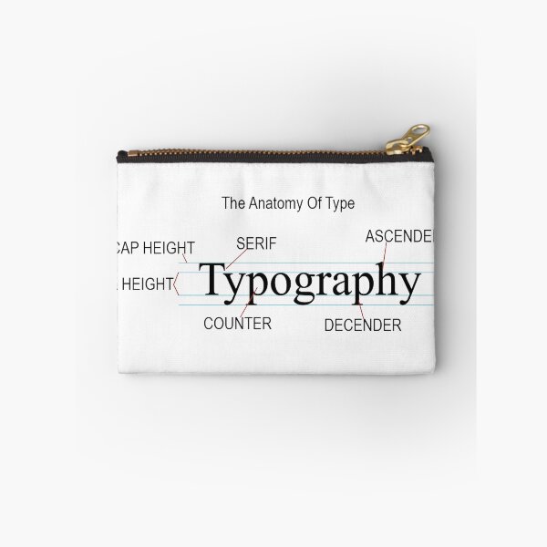 Item preview, Anatomy Of Type designed and sold by ObsessiveTesla.