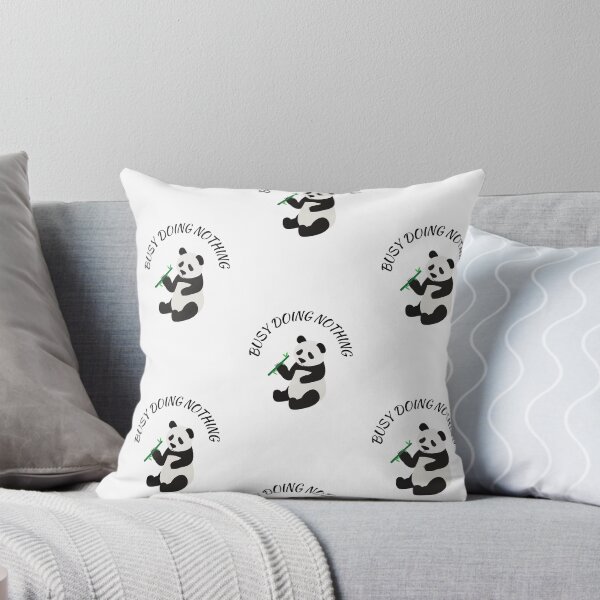 Item preview, Busy Doing Nothing Panda designed and sold by Urbanmedic.