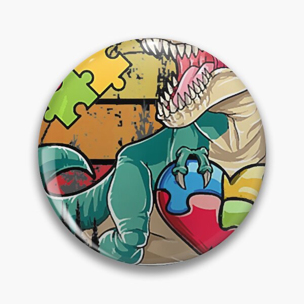 Item preview, Womens Mama Saurus Auntsaurus Autism Awareness Dinosaur Sunflower  designed and sold by margarettil63.