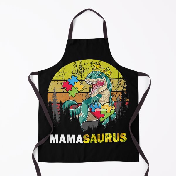 Item preview, Womens Mama Saurus Auntsaurus Autism Awareness Dinosaur Sunflower  designed and sold by margarettil63.
