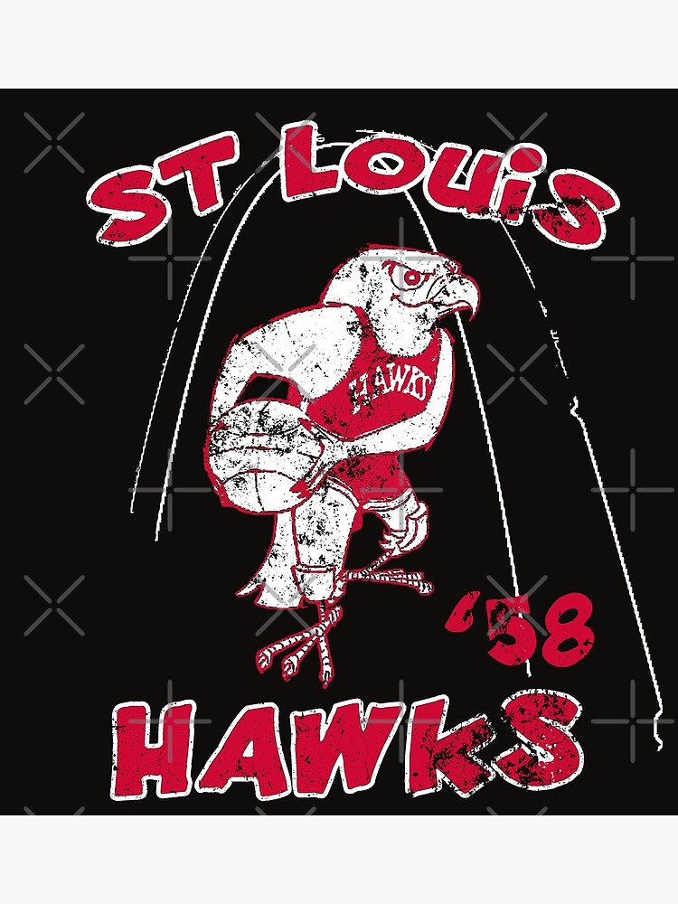 "St Louis Hawks" Poster for Sale by Retrorockit Redbubble