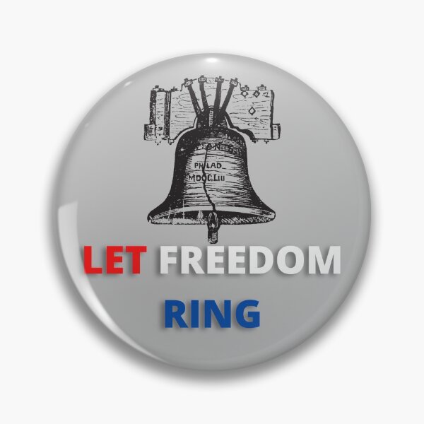 Item preview, LET FREEDOM RING designed and sold by Wise-Words-4U.