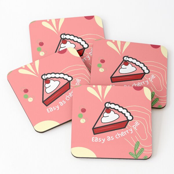 Item preview,  Easy as cherry pie  designed and sold by LaylaCreator.