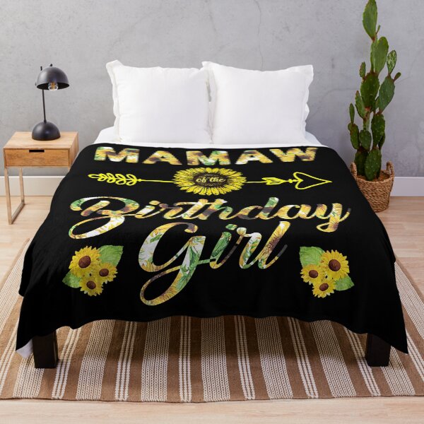 Item preview, Womens Mamaw Of The Birthday Princess Shirt Mom Sunflower Gifts designed and sold by margarettil63.