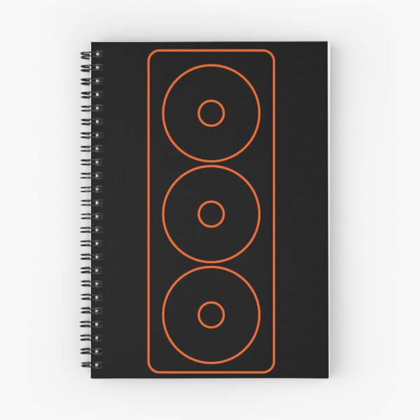 Item preview, RGB PC Fan Orange designed and sold by dominiccivilart.