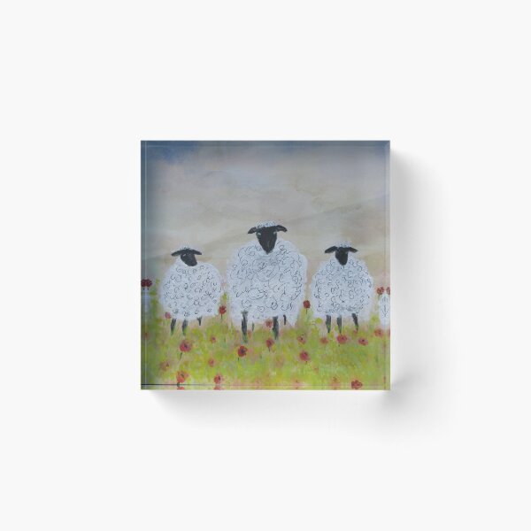 Item preview, A Flock of Sheep designed and sold by Juliejart.