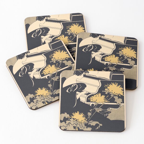 Item preview, Miss Traumerei | Vintage Art Nouveau 1895 designed and sold by LemonbatStudio.