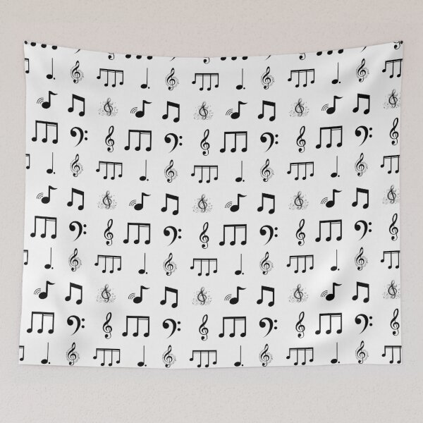Item preview, Black Music Notes  designed and sold by MariesDesigns11.