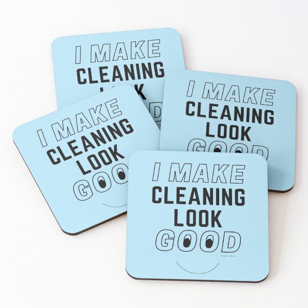 Item preview, I Make Cleaning Look Good Funny Housekeeping Lady Gifts designed and sold by SavvyCleaner.