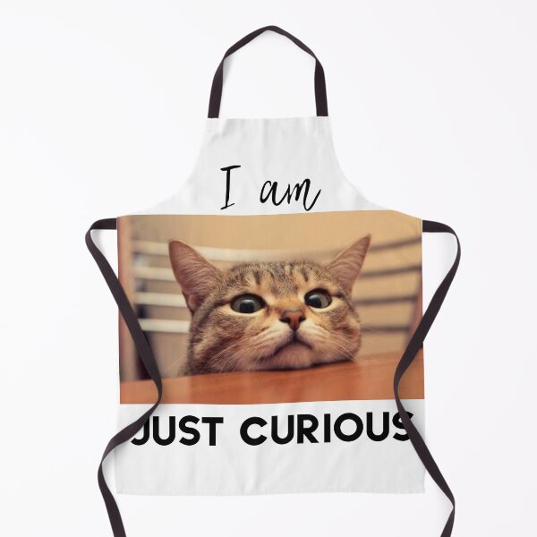 Item preview, I Am Just Curious designed and sold by MandalaAndMore.