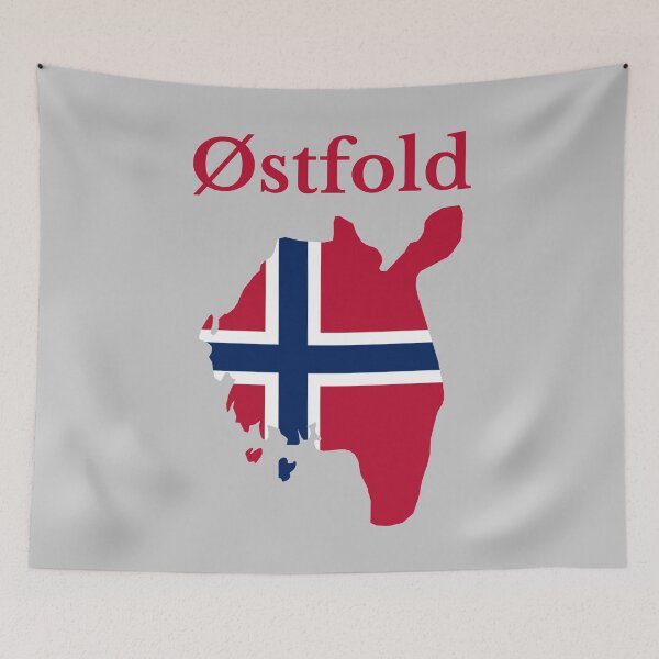 Item preview, Ostfold County Map, Norwegian County, Norway. designed and sold by marosharaf.